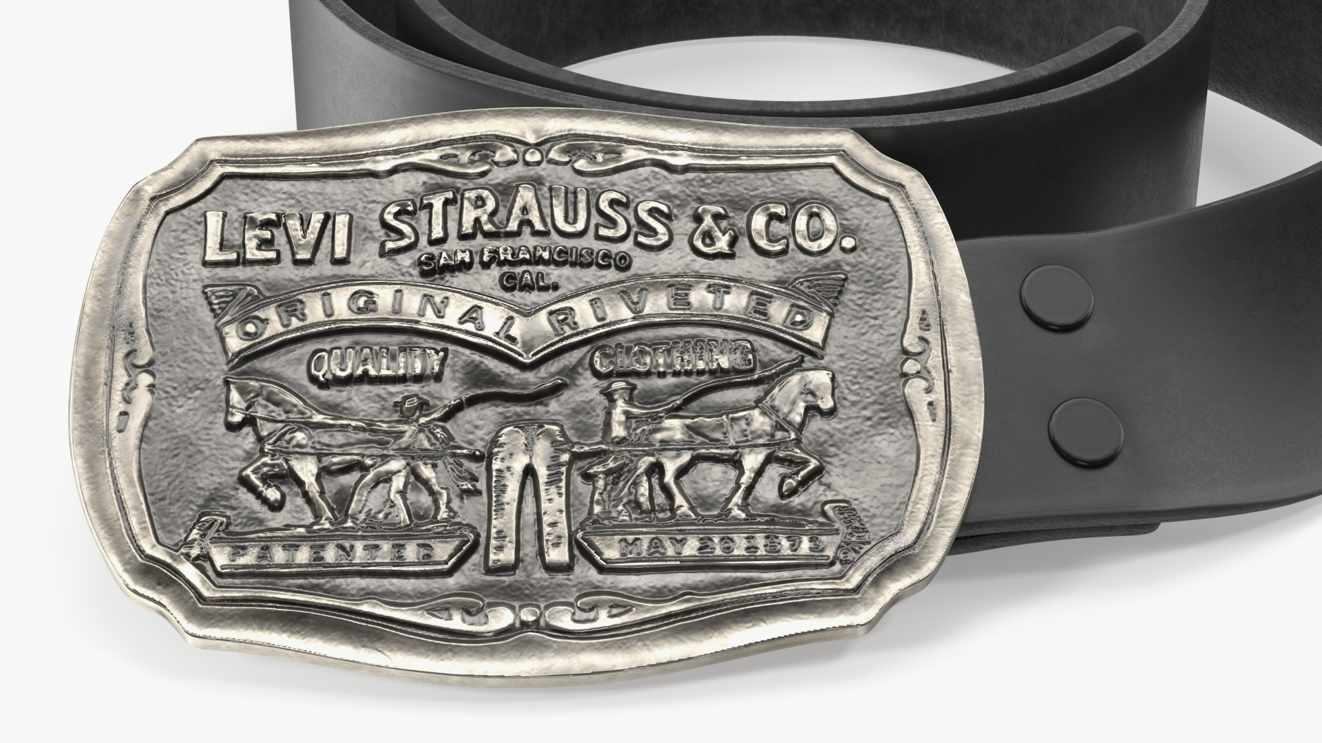 Levi Strauss Belt 3D