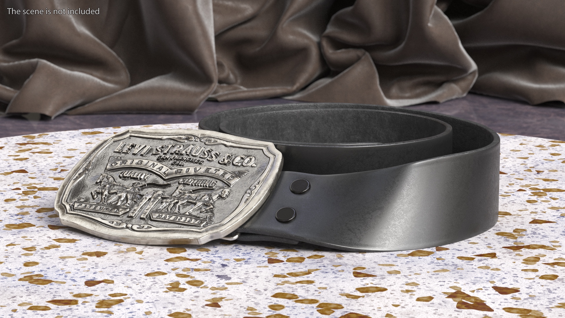 Levi Strauss Belt 3D