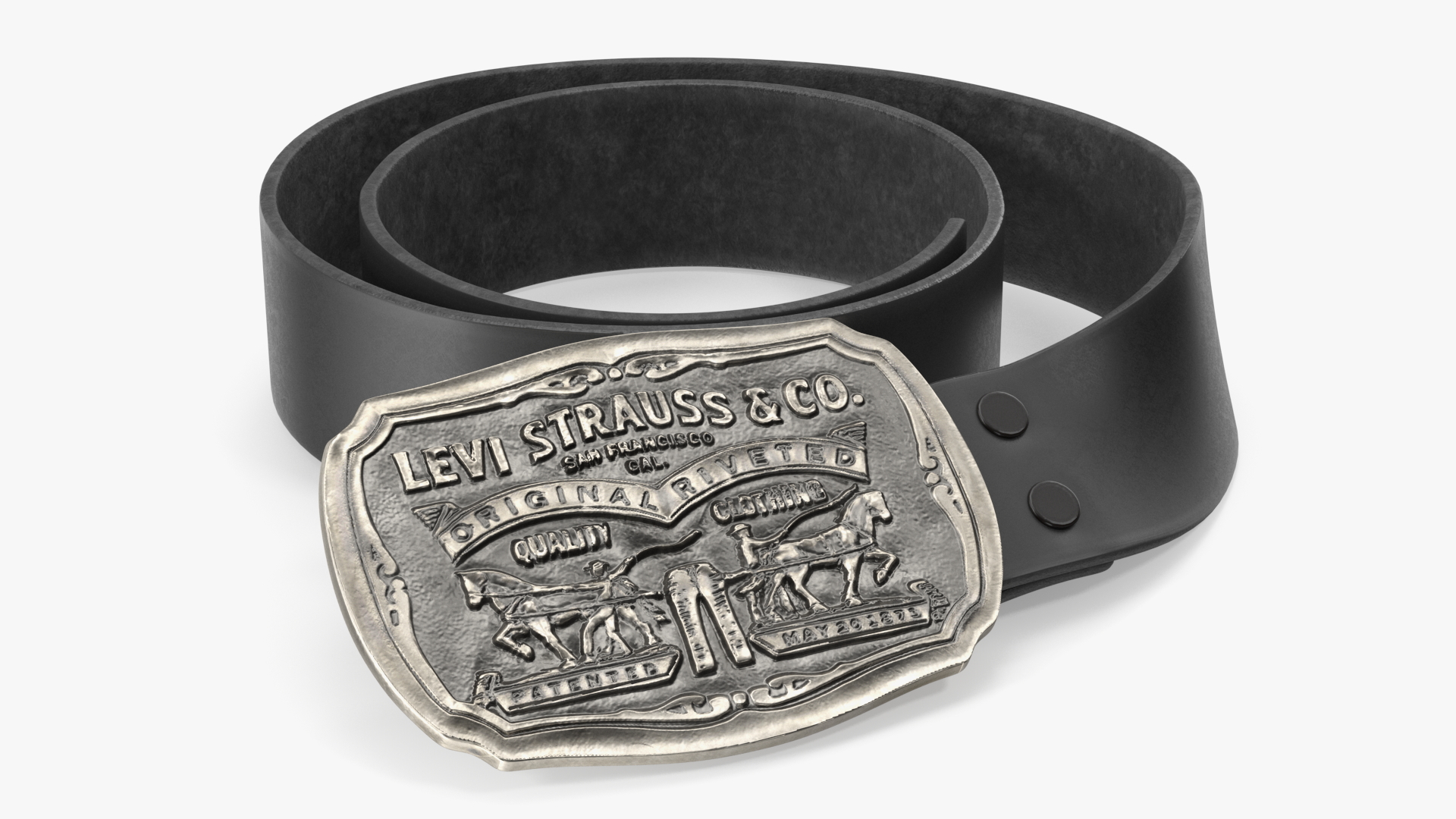 Levi Strauss Belt 3D