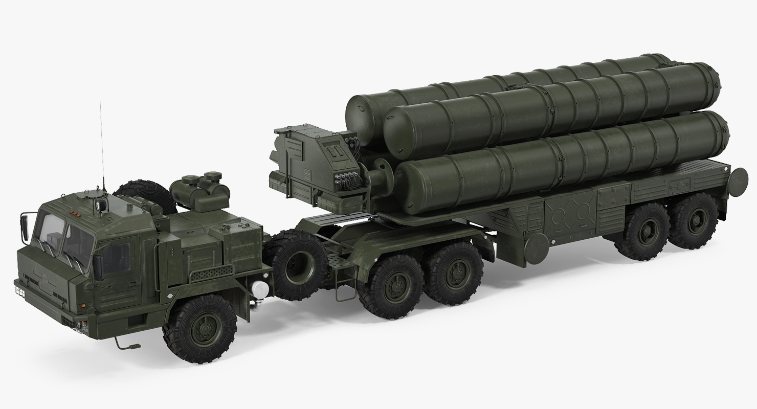 S 400 Triumf Launch Vehicle 3D