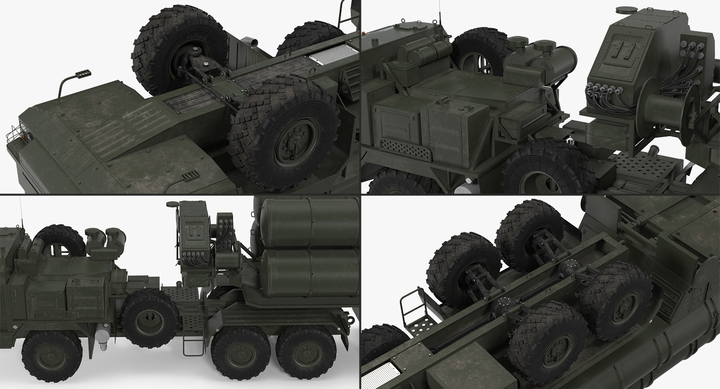 S 400 Triumf Launch Vehicle 3D