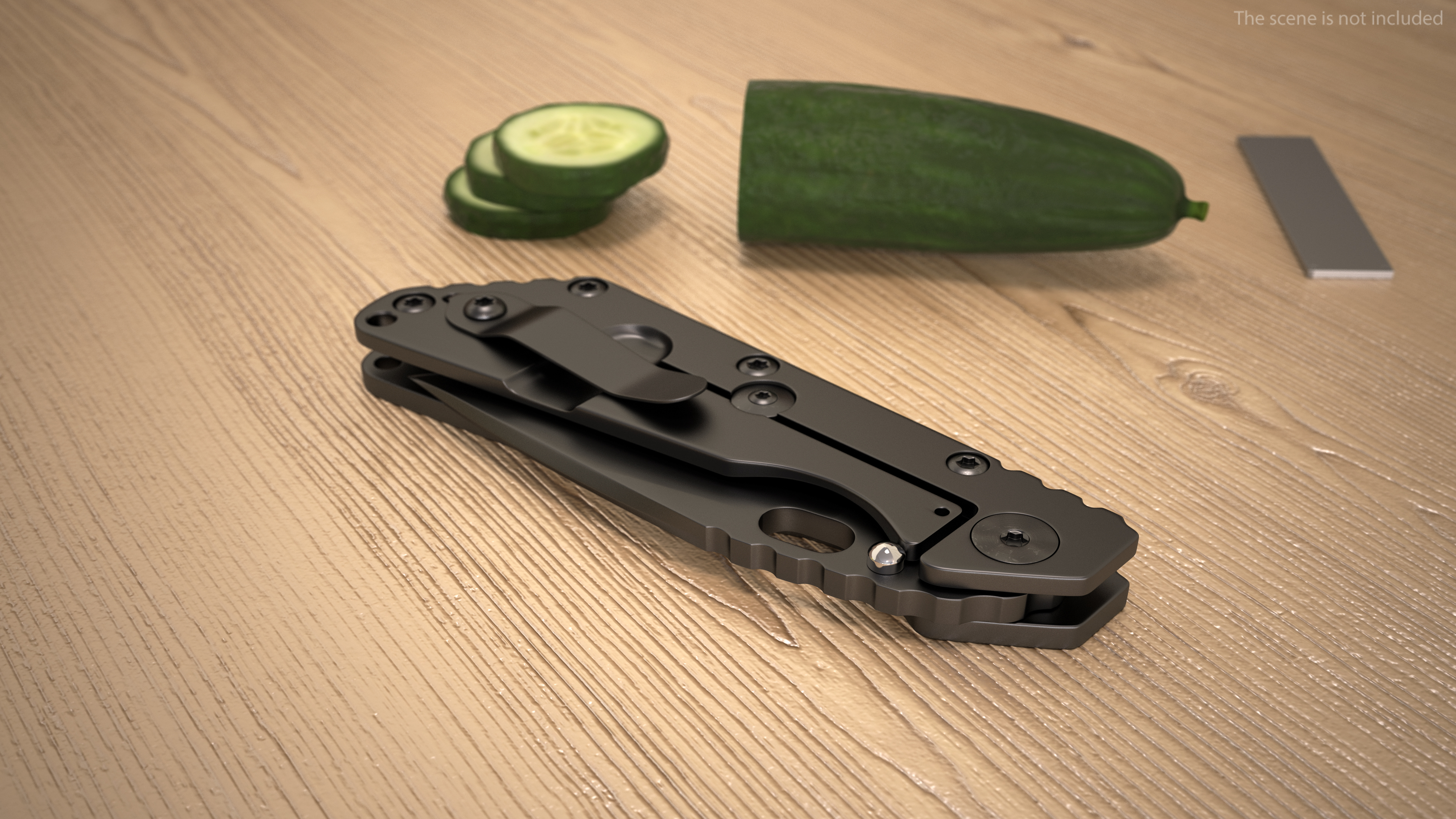 Tactical Folding Pocket Knife 3D model
