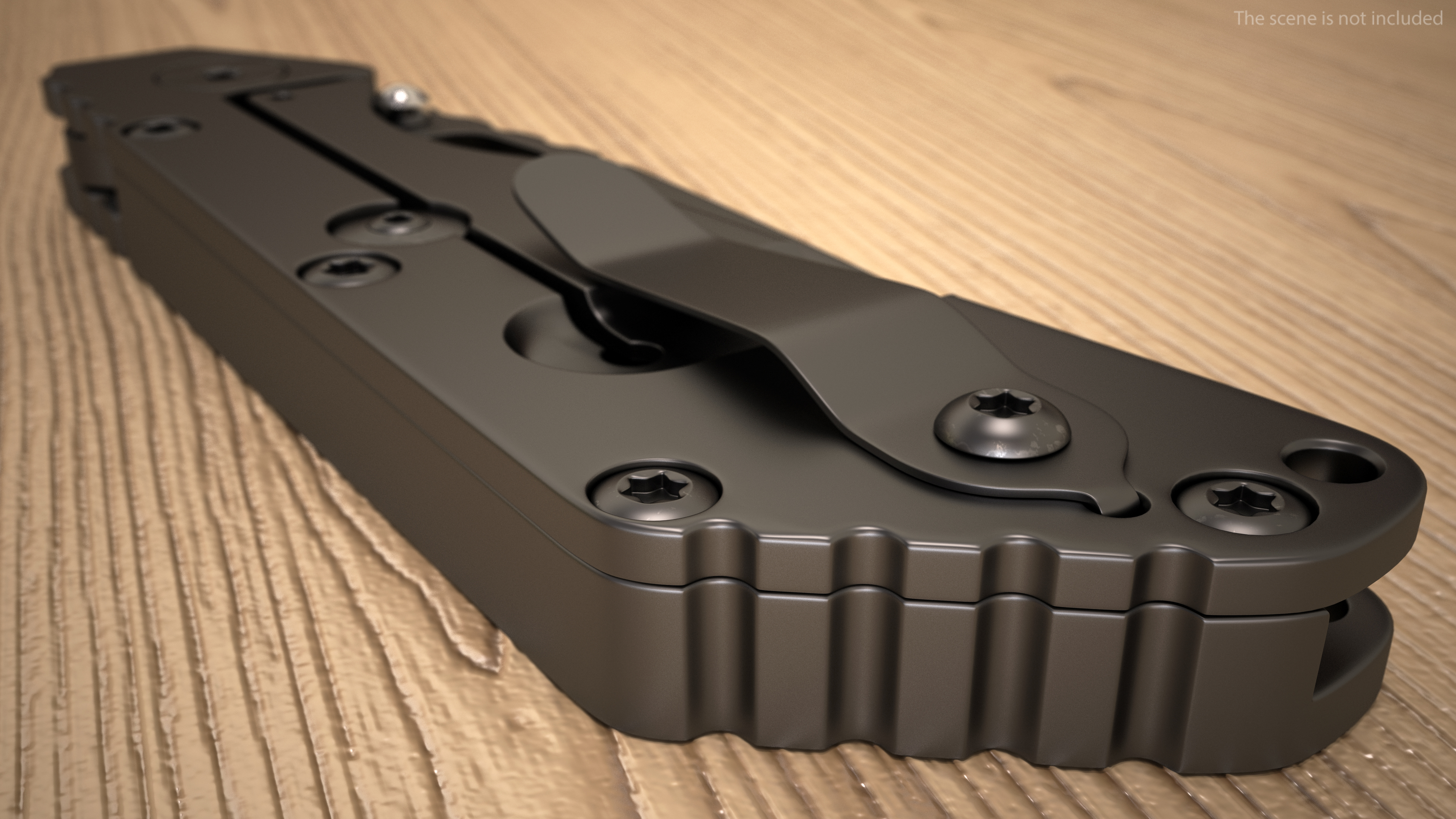 Tactical Folding Pocket Knife 3D model