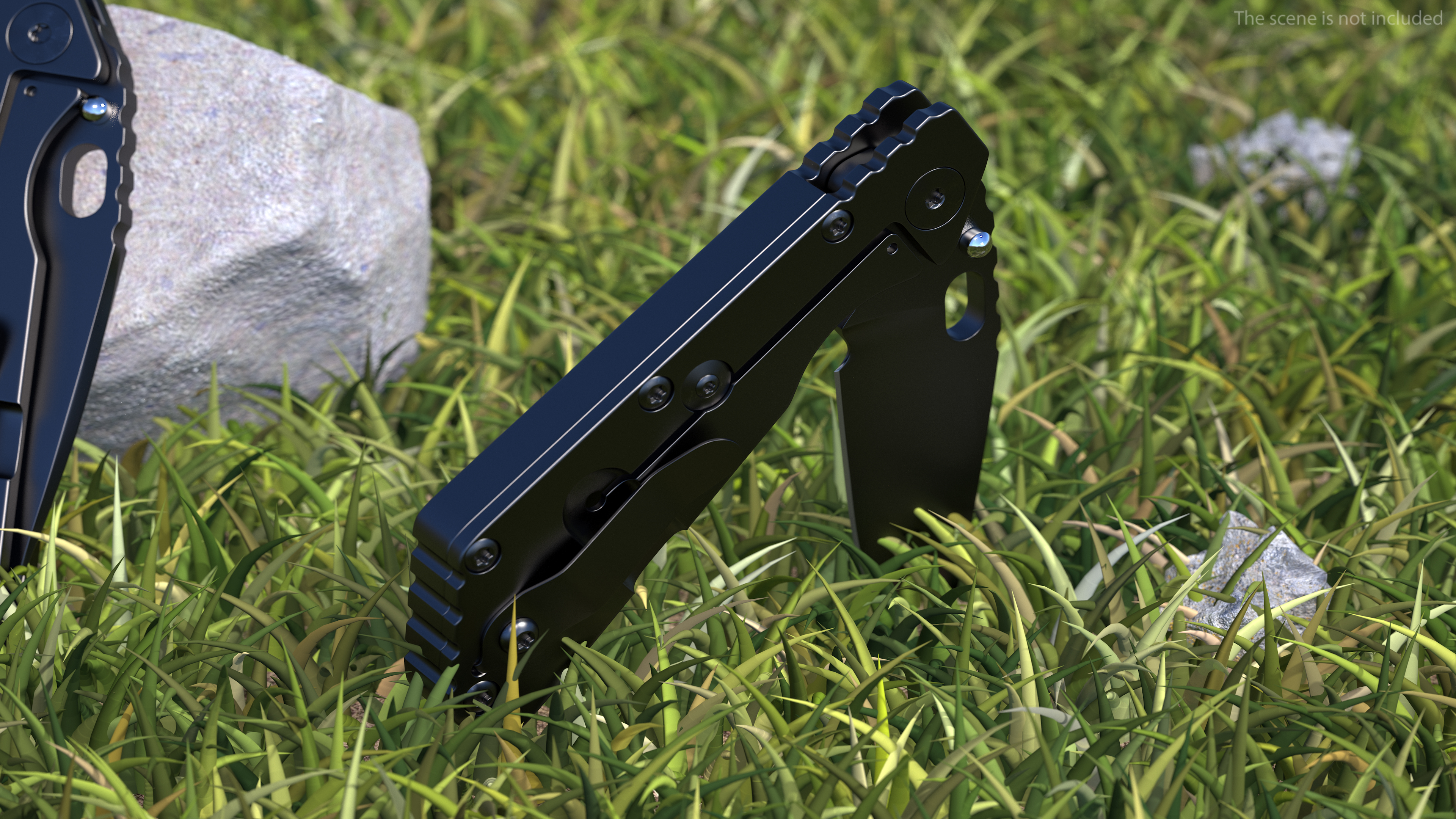Tactical Folding Pocket Knife 3D model
