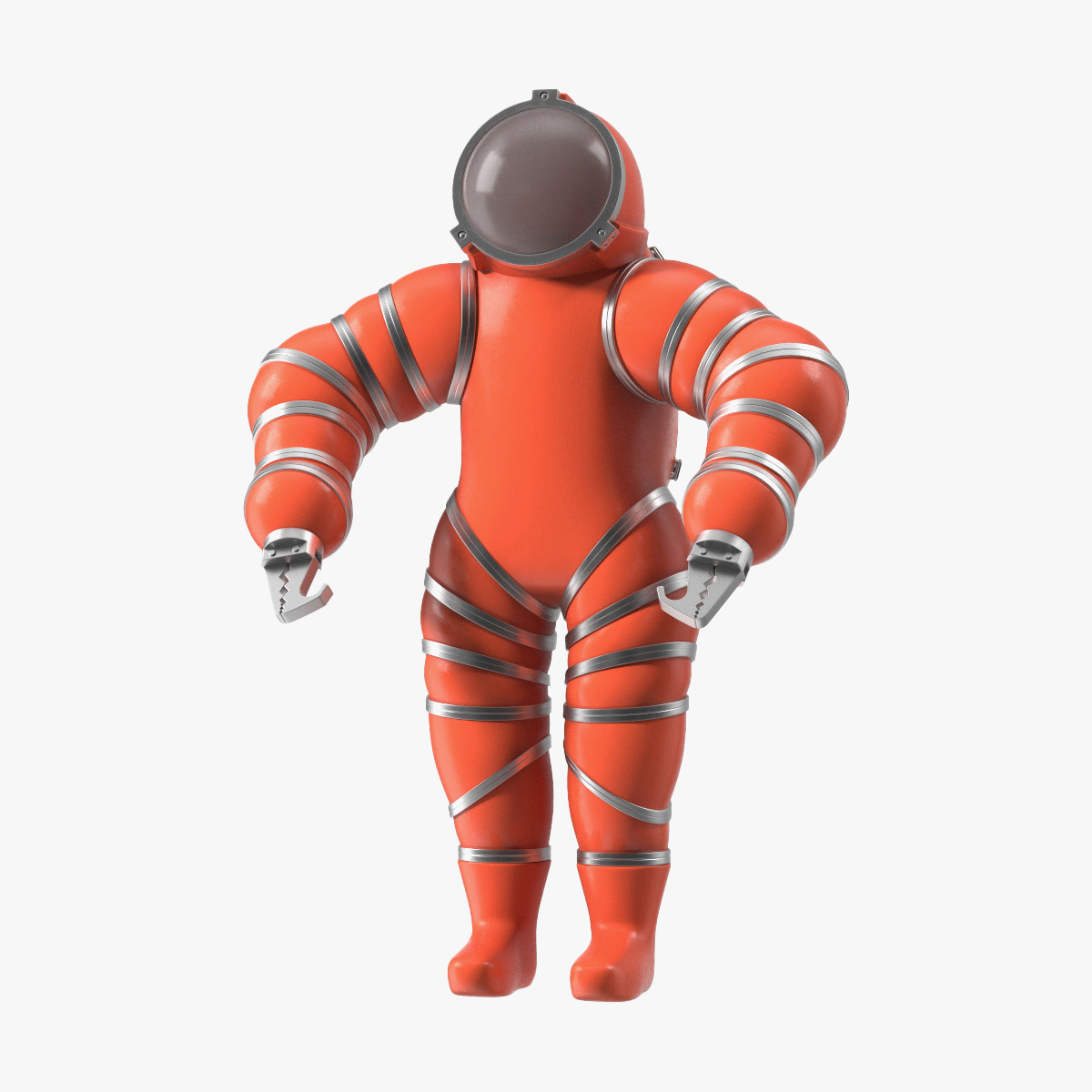 3D Deep Sea Diving Suit Rigged for Cinema 4D