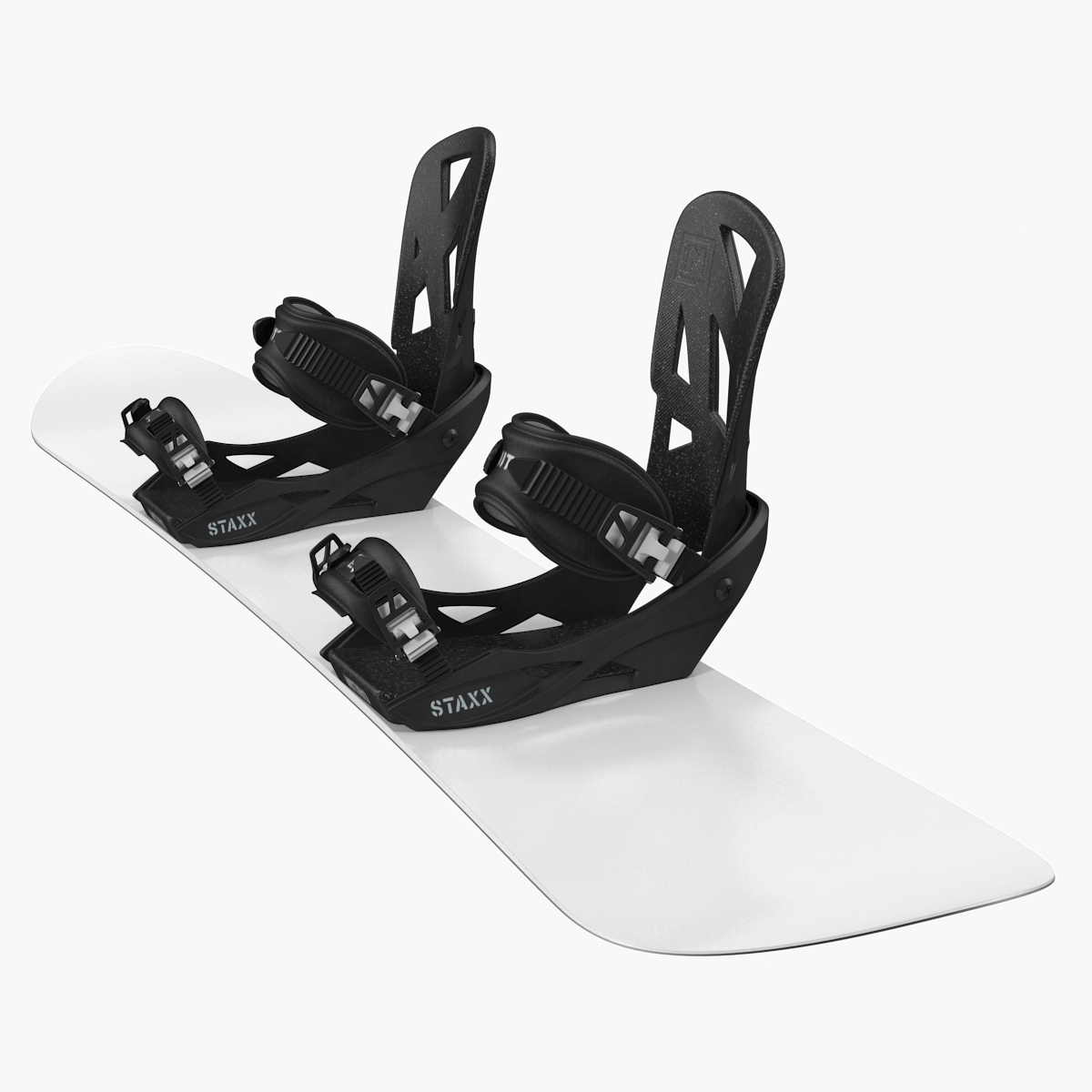 Snowboard with Staxx Bindings, view 3