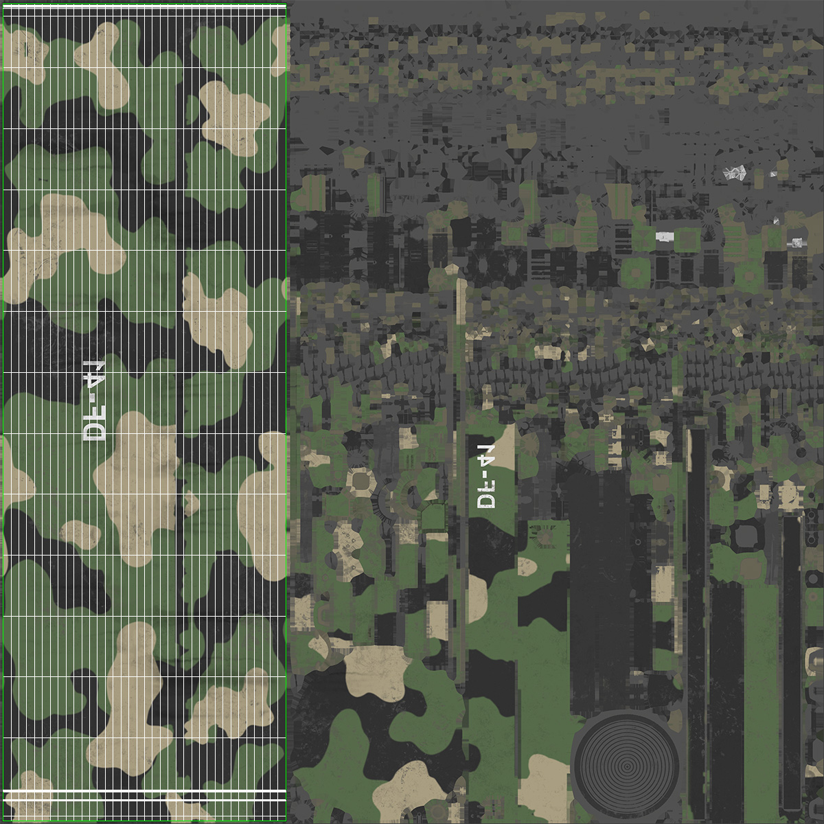 Dongfeng-41 ICBM Launch Vehicle Dusty 3D
