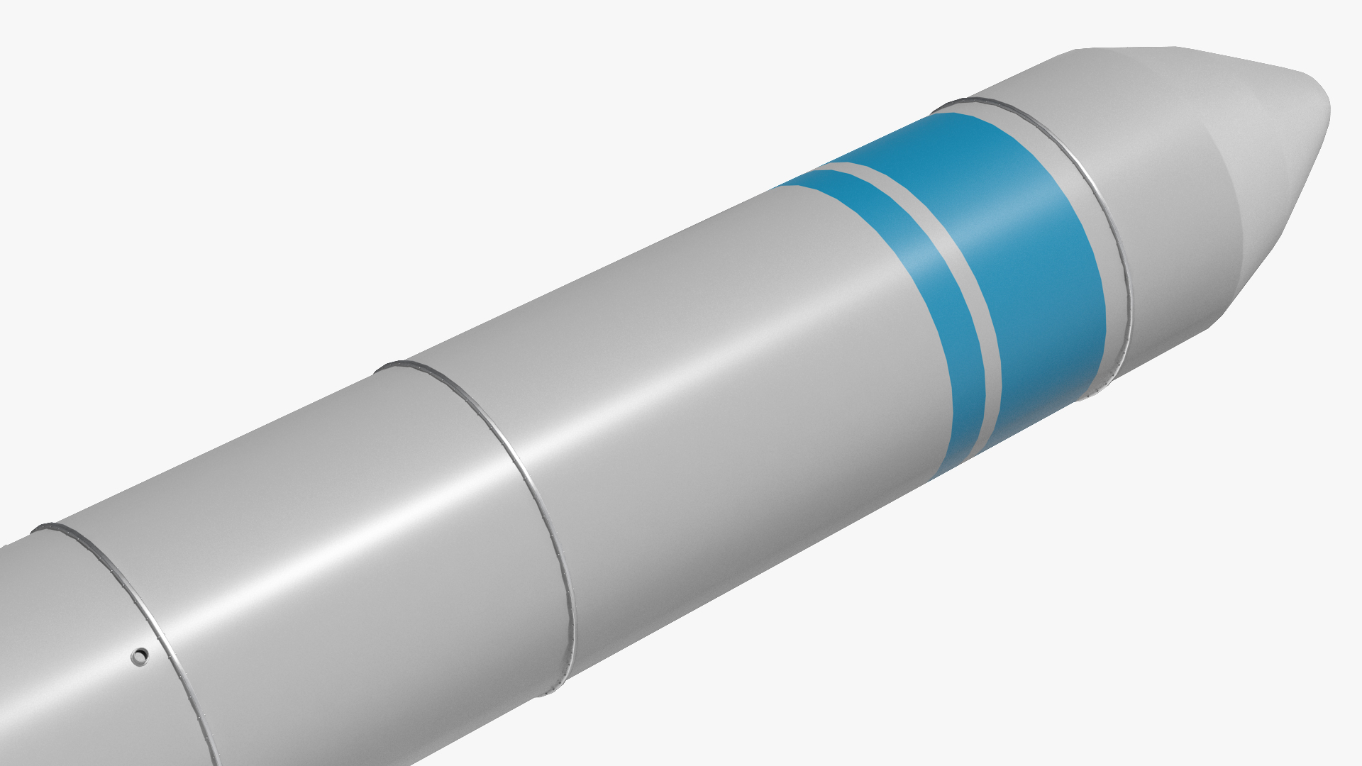 Single Stage Rocket 3D model