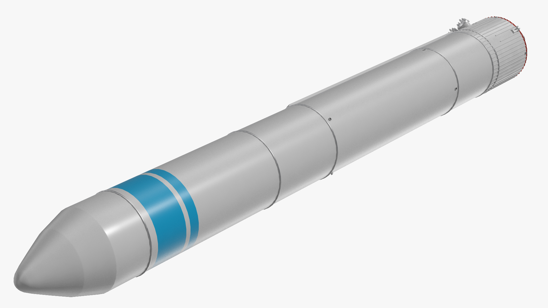 Single Stage Rocket 3D model