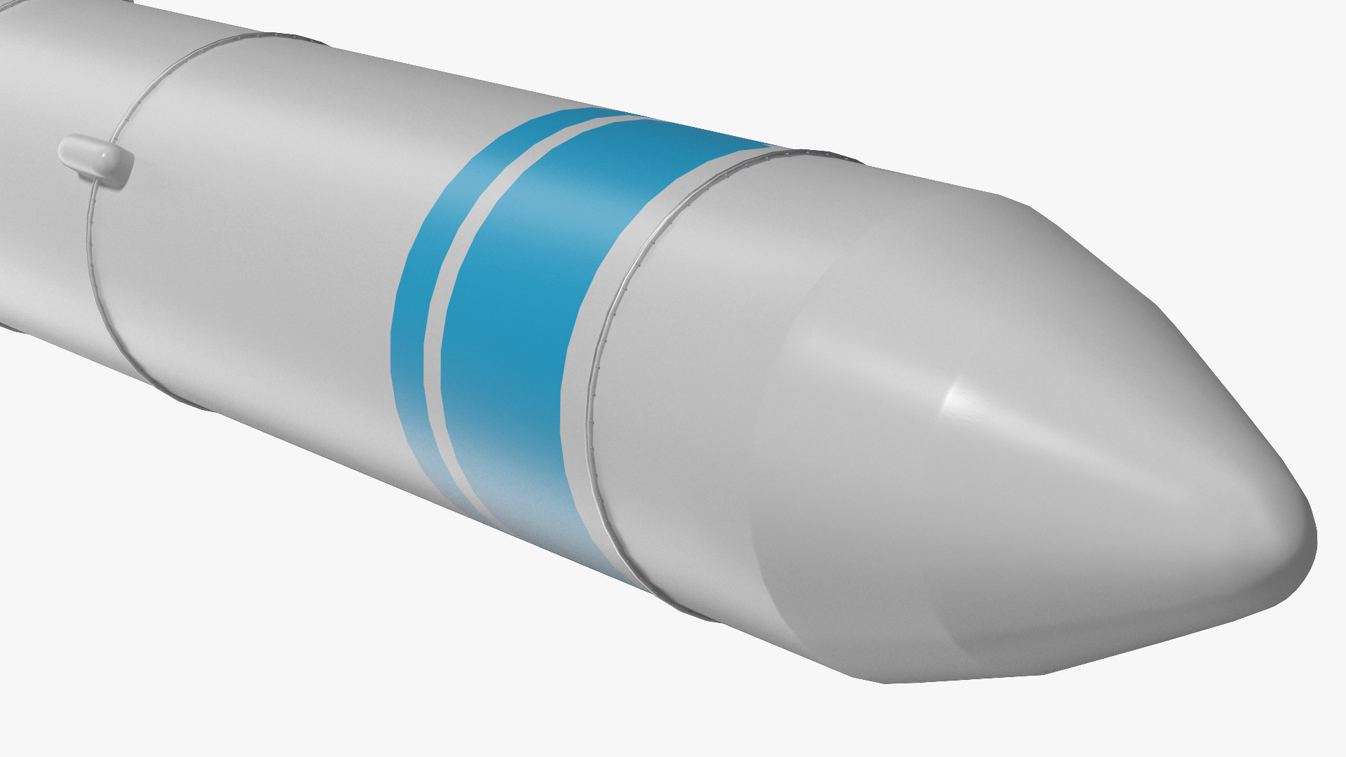 Single Stage Rocket 3D model