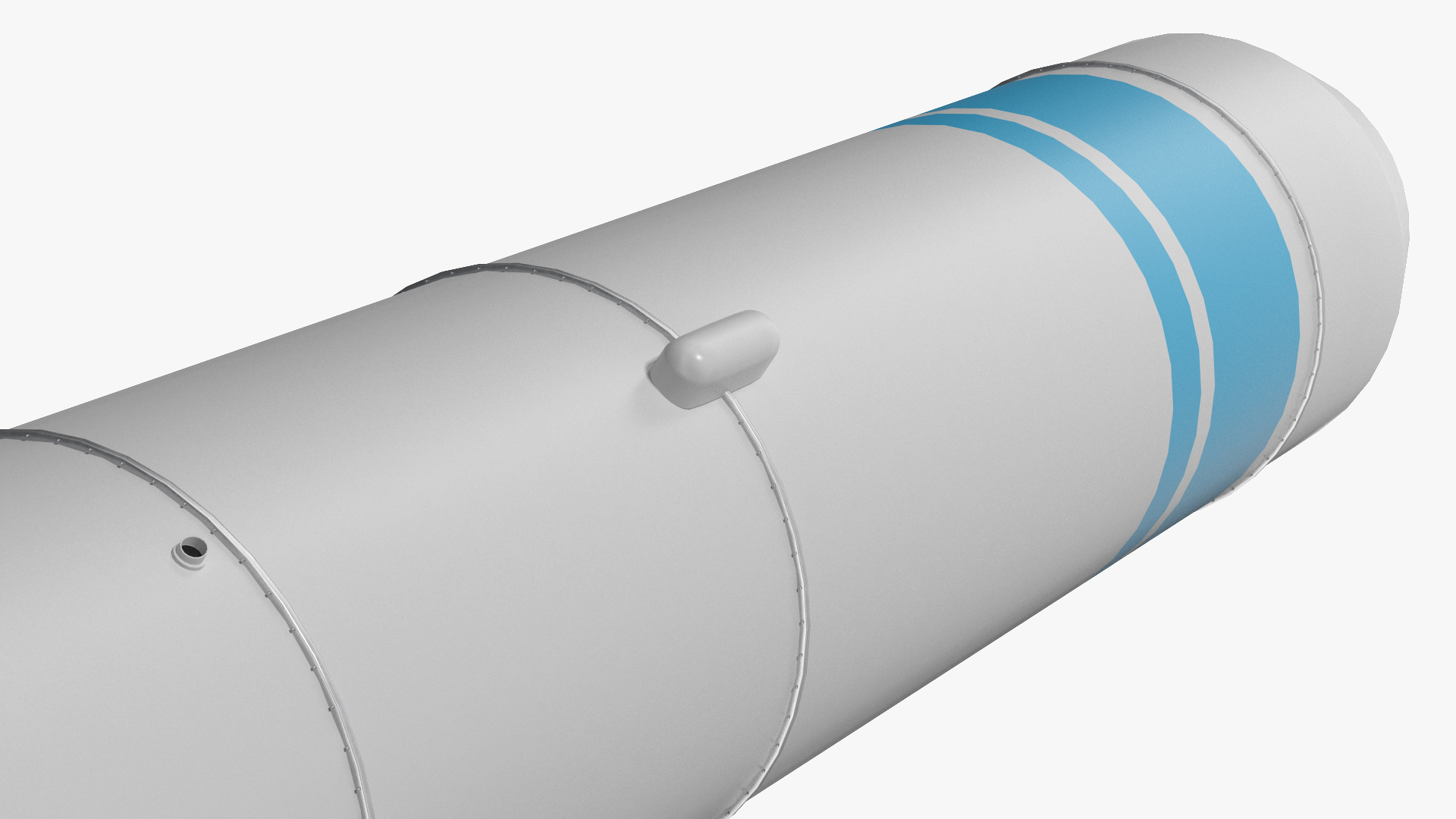 Single Stage Rocket 3D model