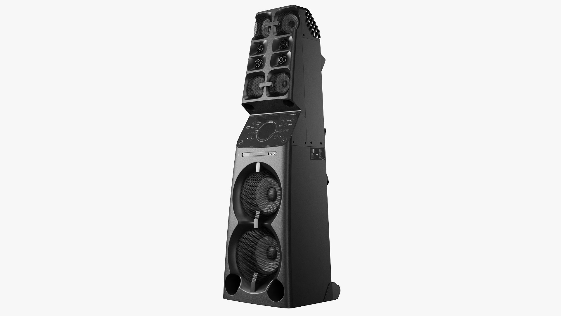 All in One High Power Audio System 3D model