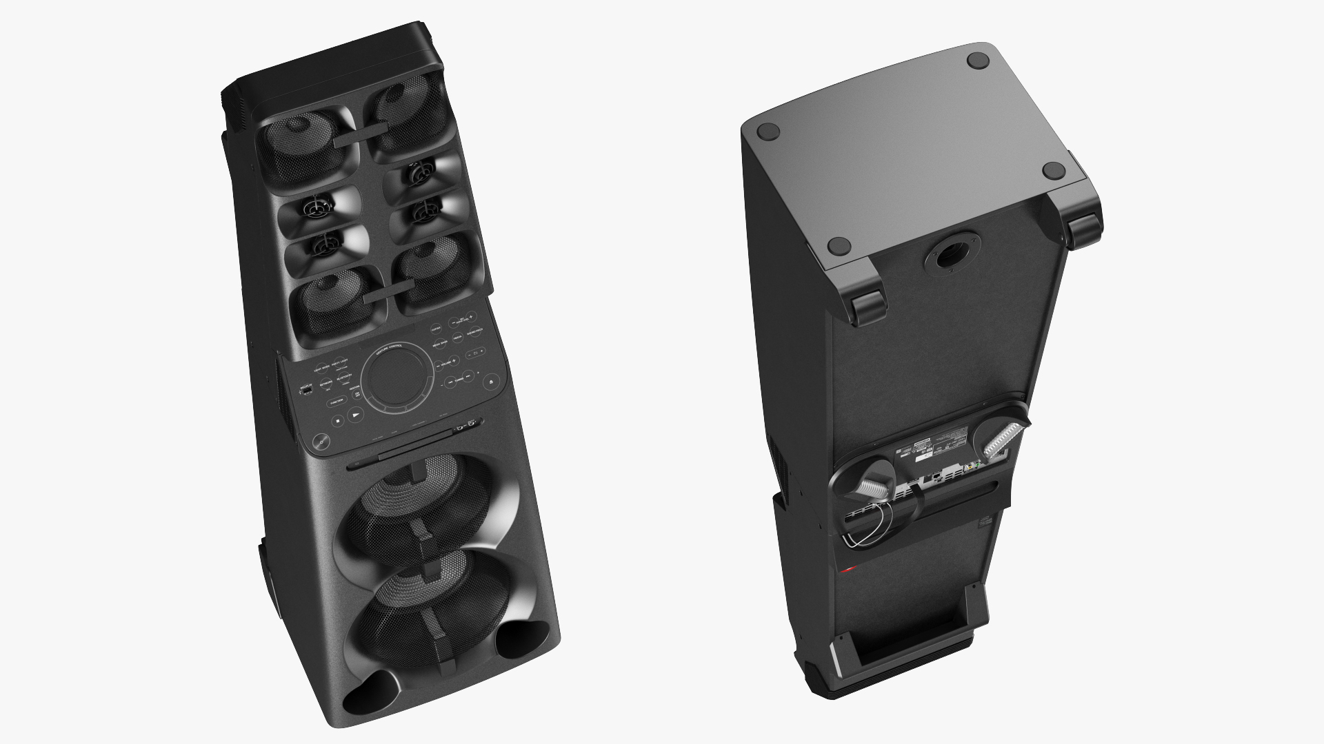All in One High Power Audio System 3D model