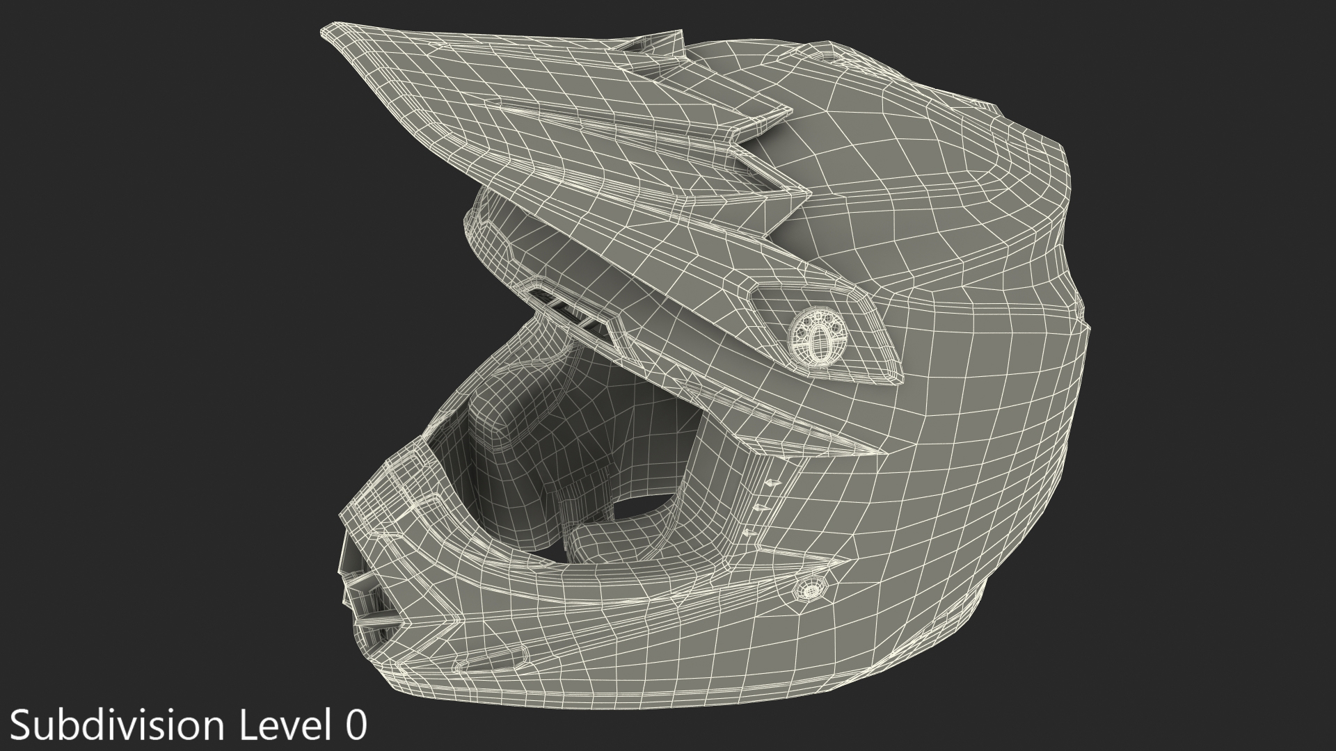 3D model Extreme Sport Helmet