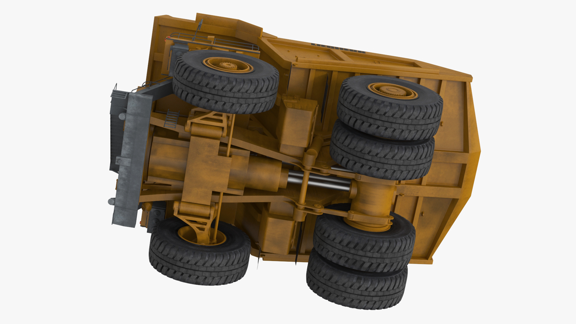 3D Liebherr T 282C Mining Truck model