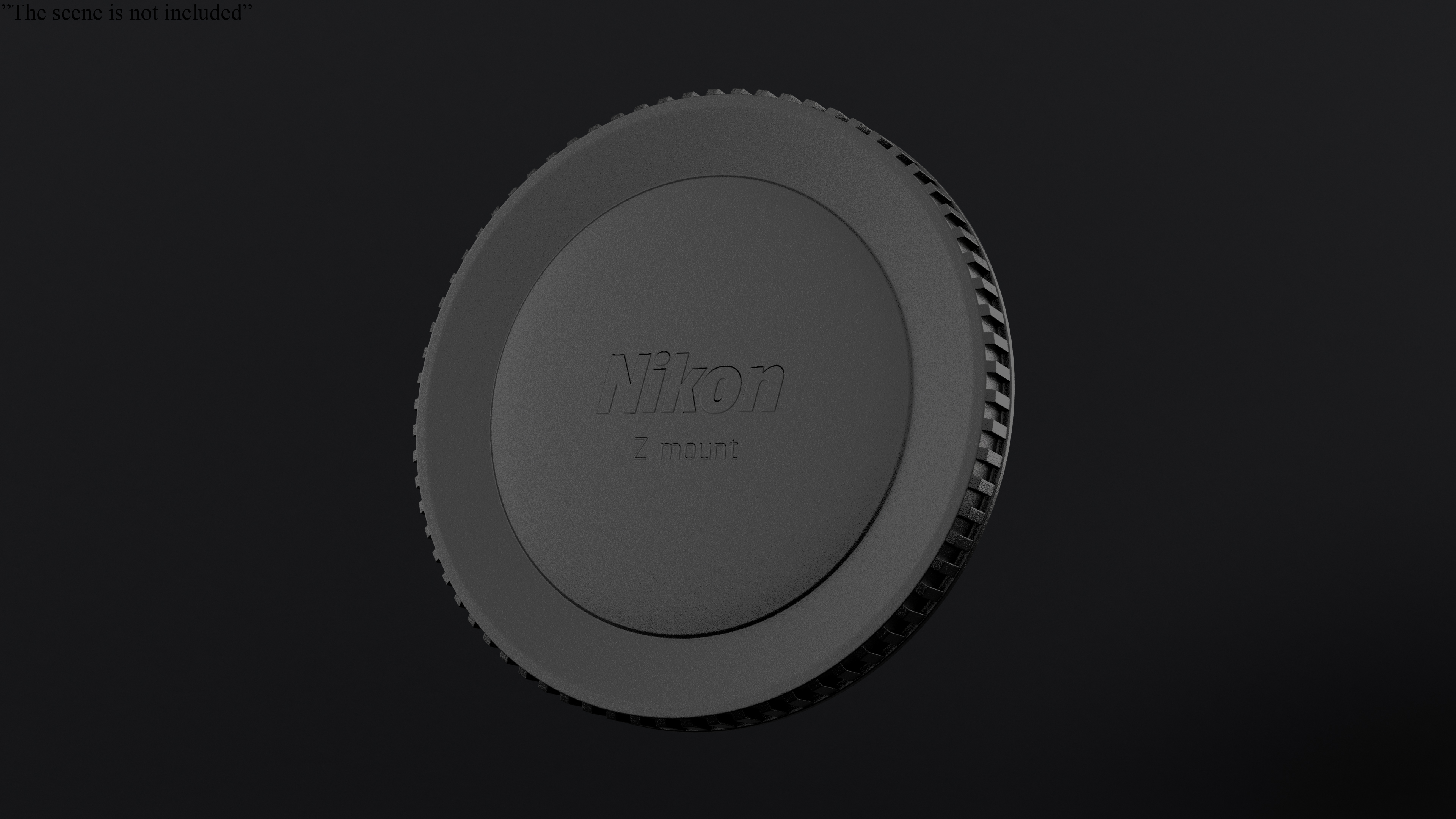 3D Body Cap For Nikon Z5
