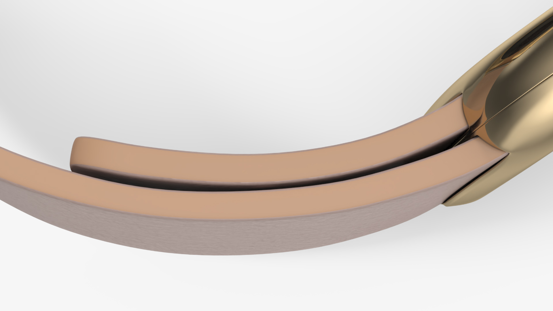 3D Apple Smart Watch with Leather Strap