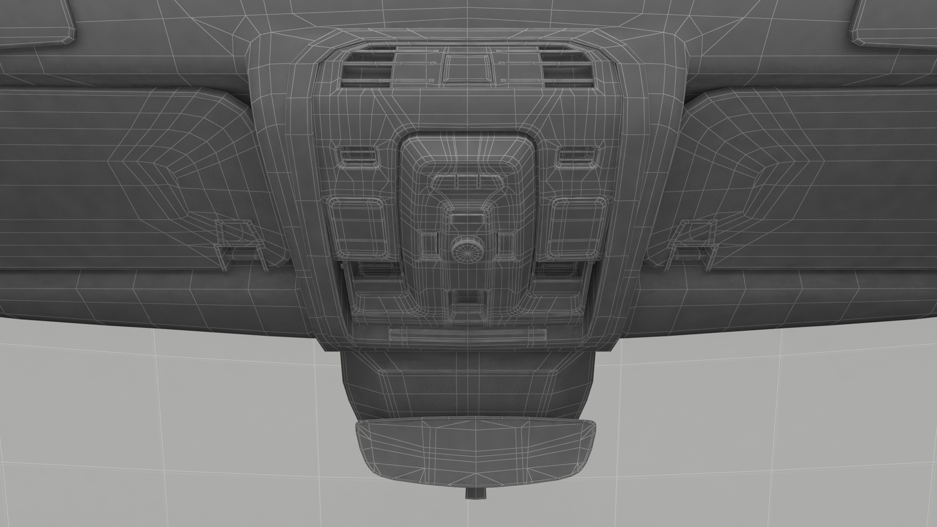 3D Luxury Large SUV Rigged model