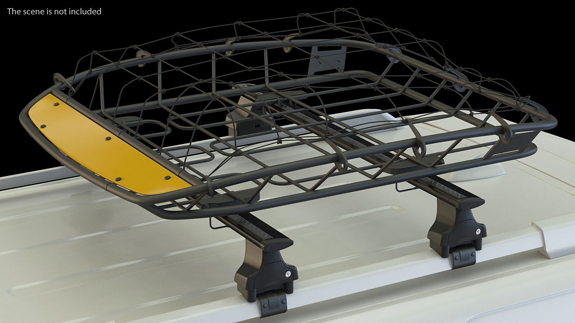 Roof Basket with Wingbar 3D model