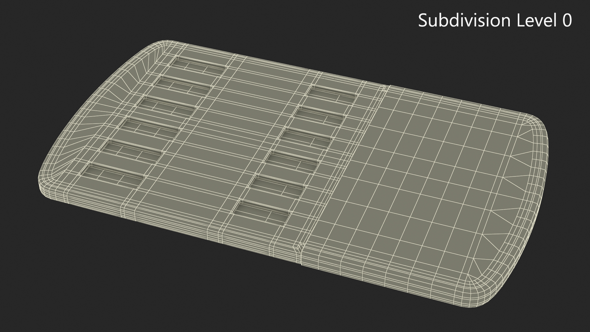 Multi-Drug Testing Kit Closed 3D model