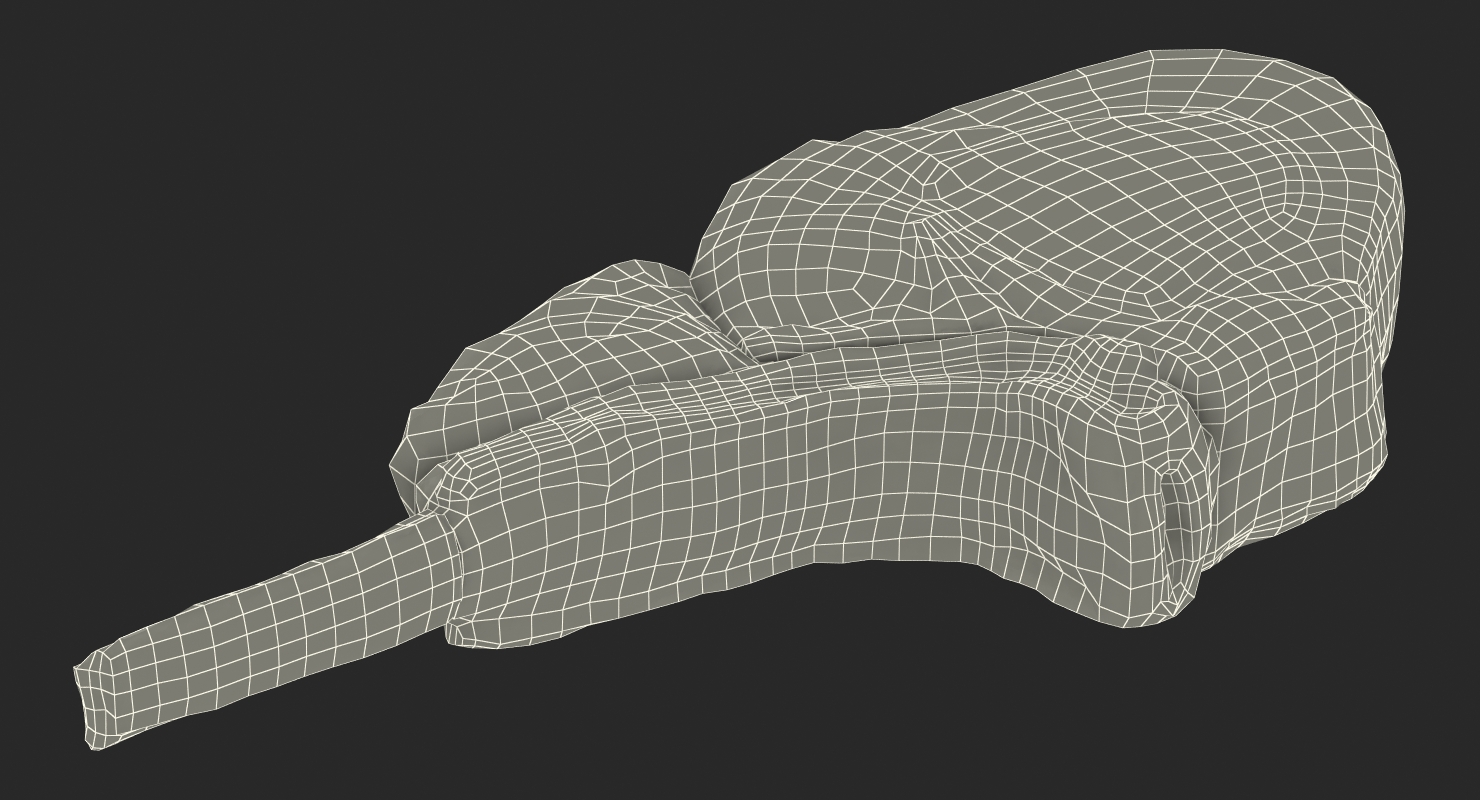 3D BBQ Lamb Chop model