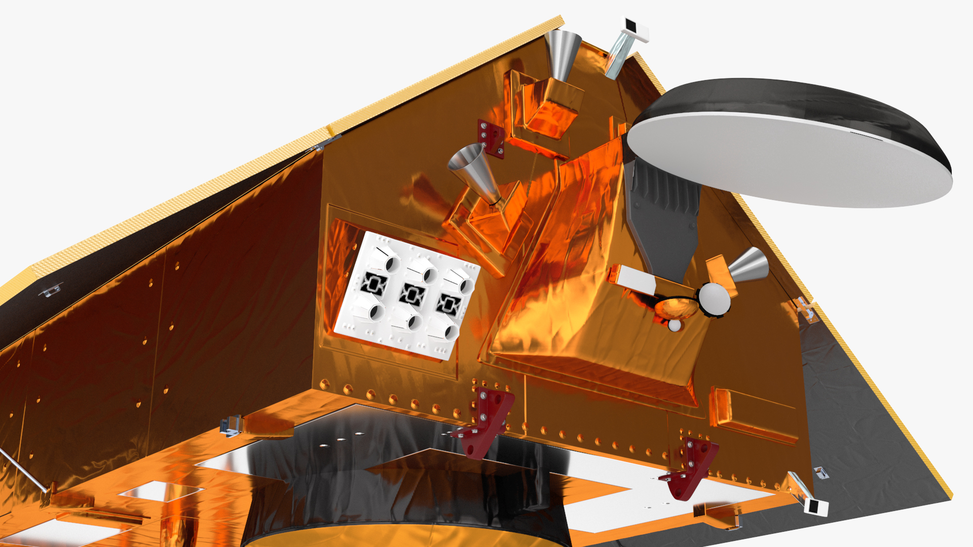 3D model Sentinel 6 Satellite