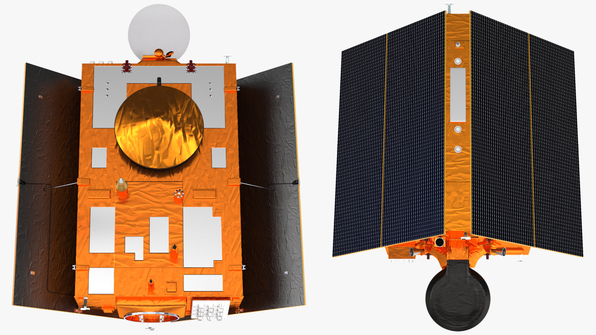 3D model Sentinel 6 Satellite