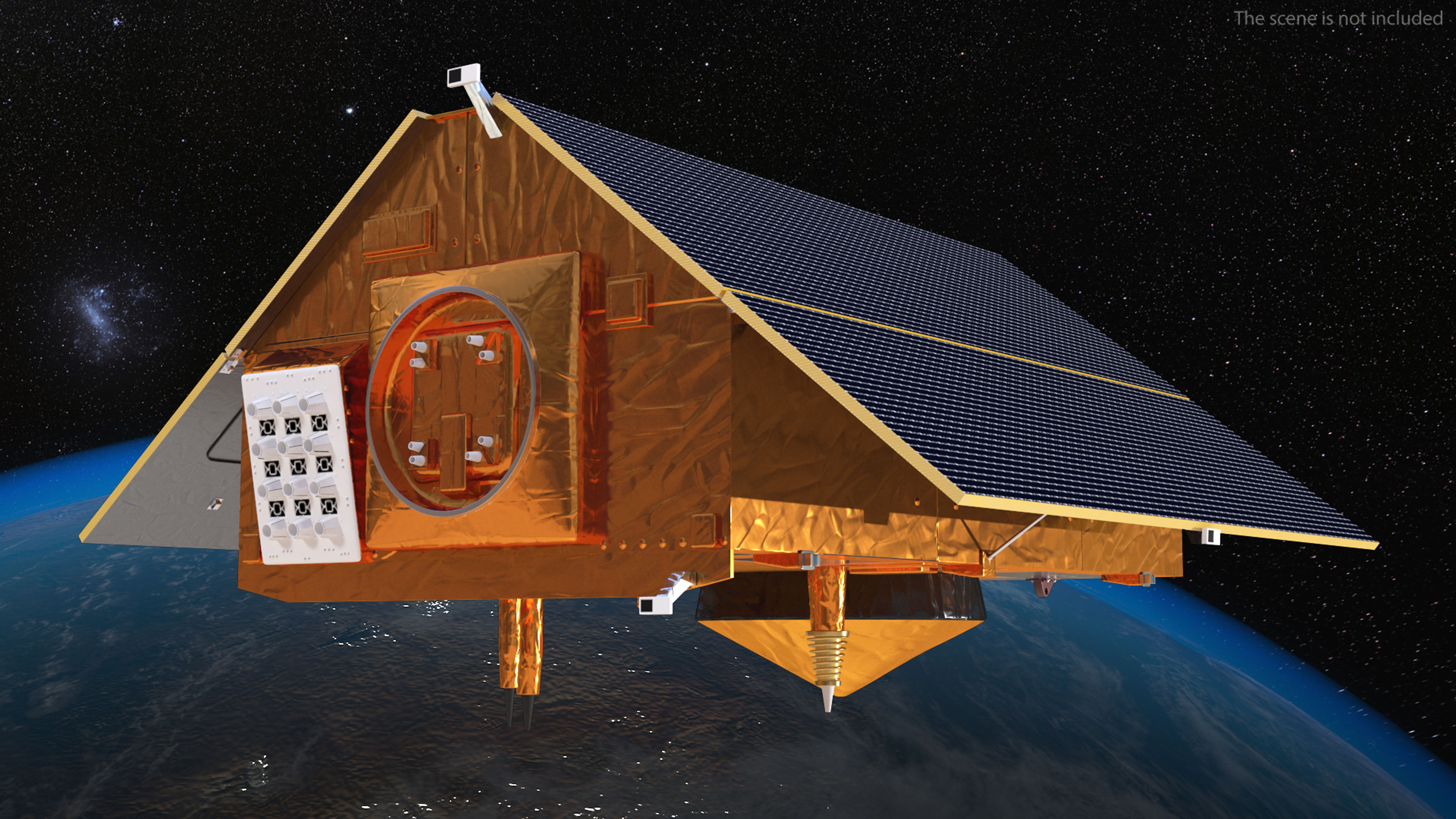 3D model Sentinel 6 Satellite