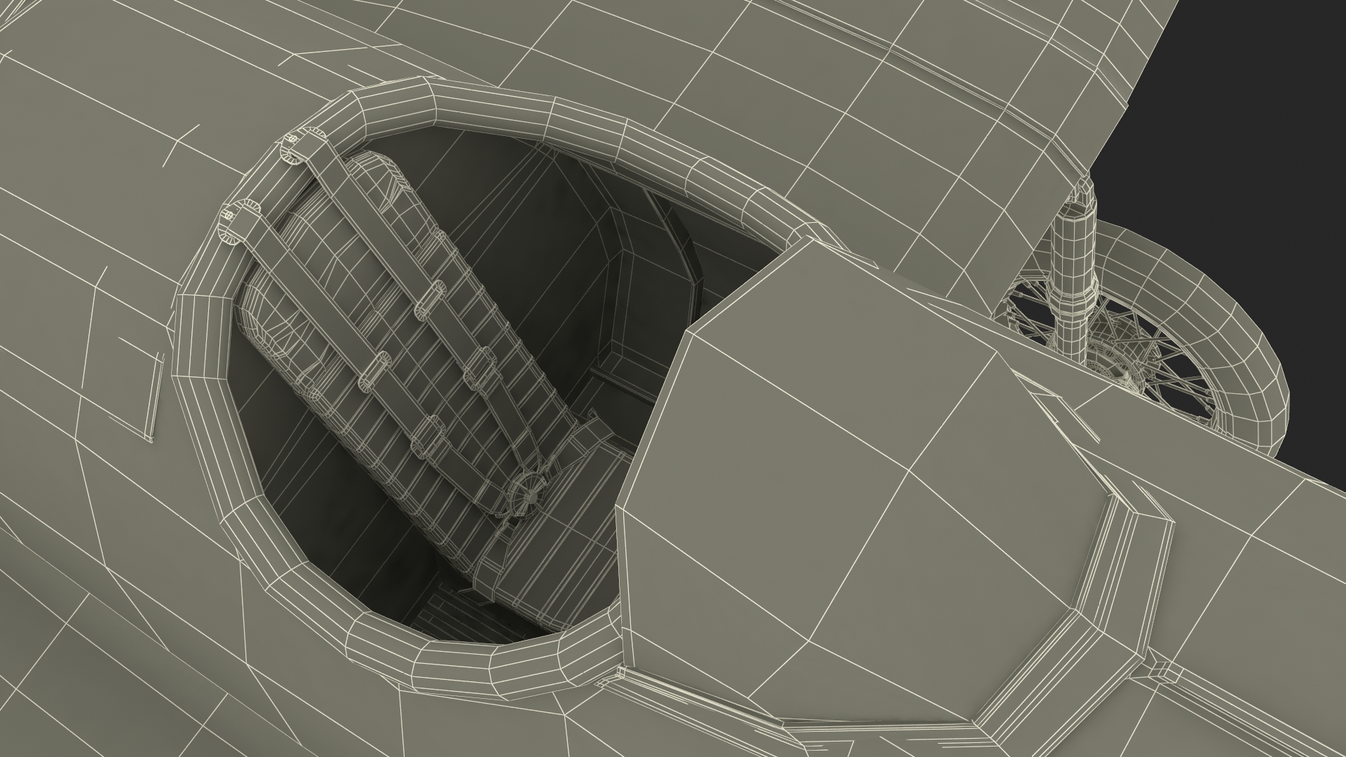 3D Retro Sport Plane Rigged for Cinema 4D model