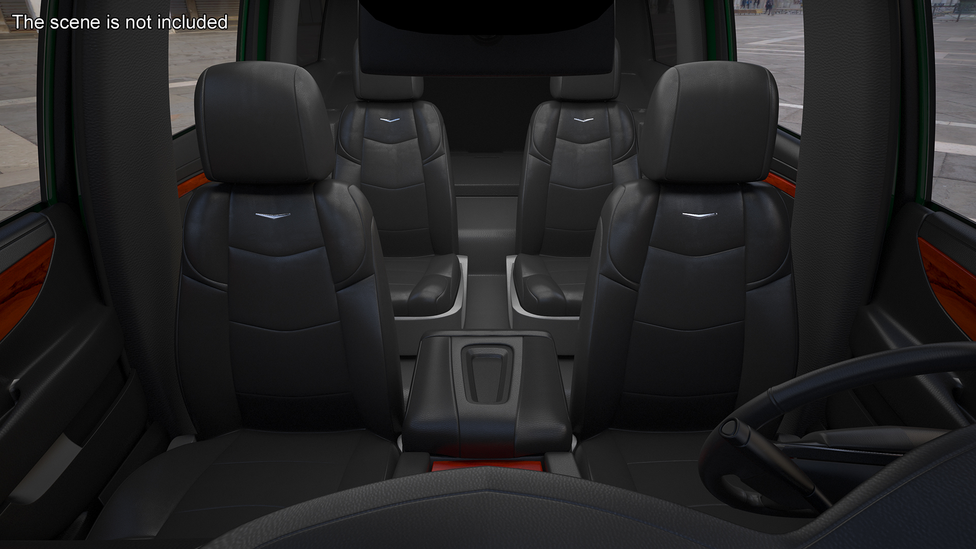 Cadillac Escalade SUV Rigged for Cinema 4D 3D