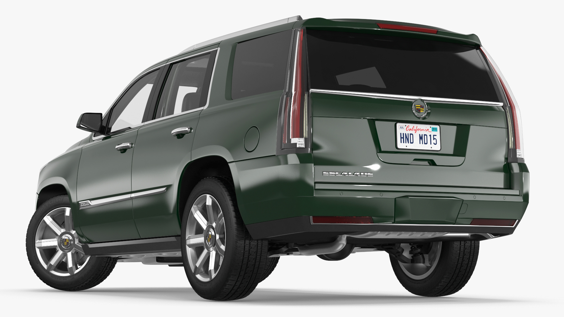Cadillac Escalade SUV Rigged for Cinema 4D 3D