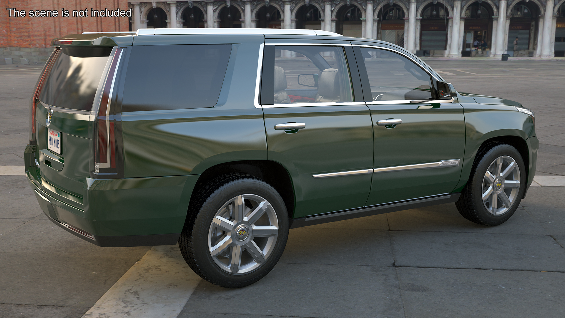 Cadillac Escalade SUV Rigged for Cinema 4D 3D