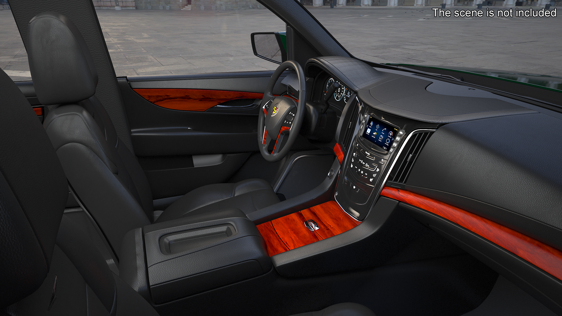 Cadillac Escalade SUV Rigged for Cinema 4D 3D