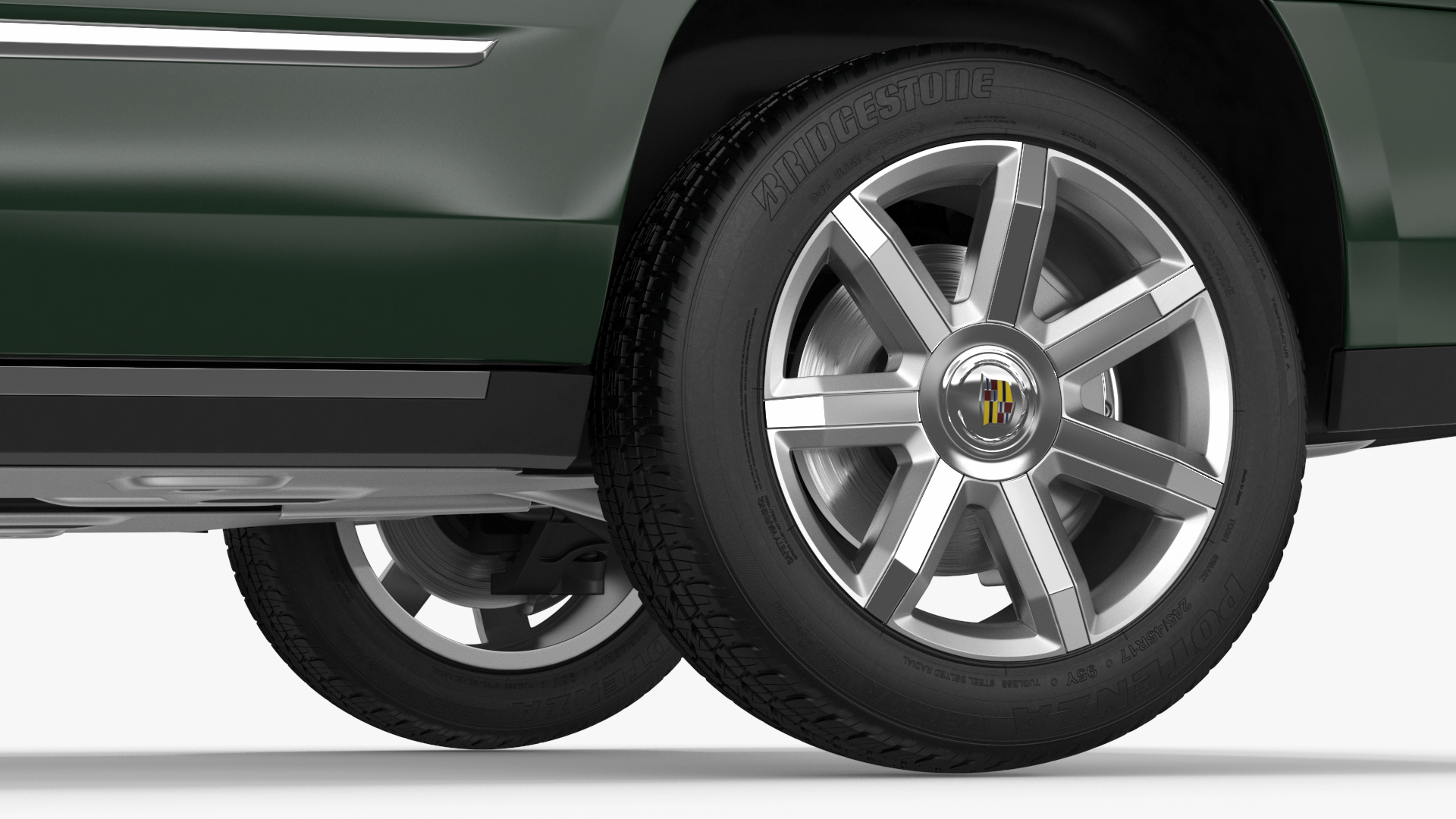 Cadillac Escalade SUV Rigged for Cinema 4D 3D