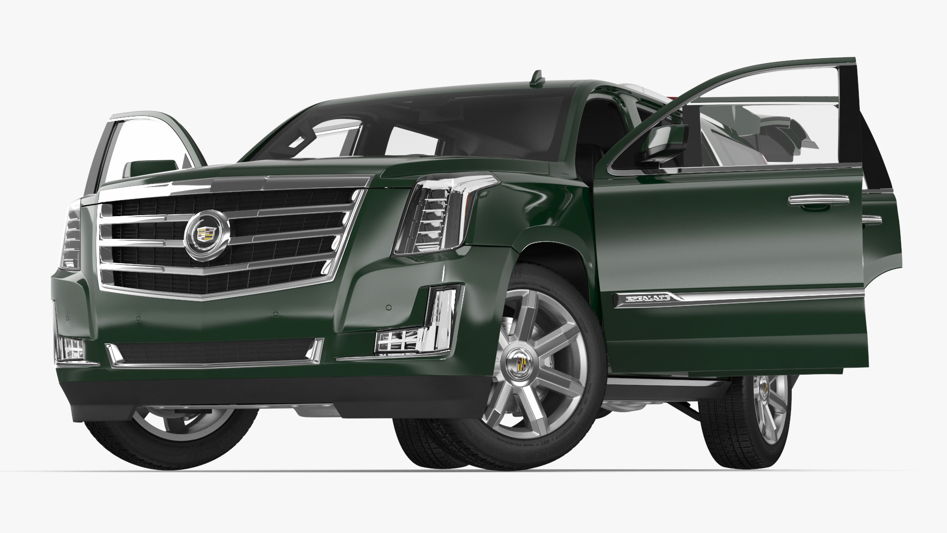 Cadillac Escalade SUV Rigged for Cinema 4D 3D