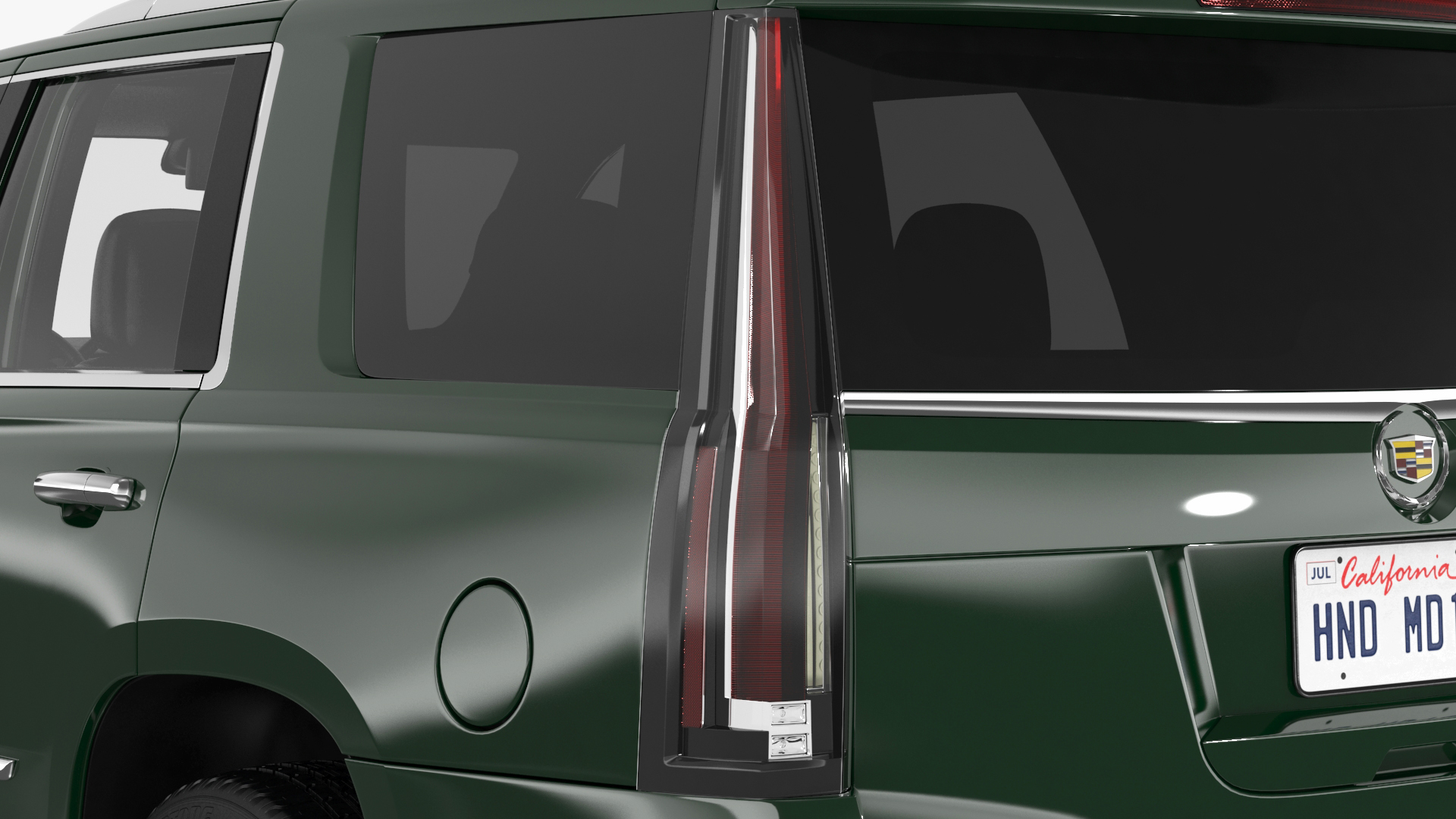 Cadillac Escalade SUV Rigged for Cinema 4D 3D