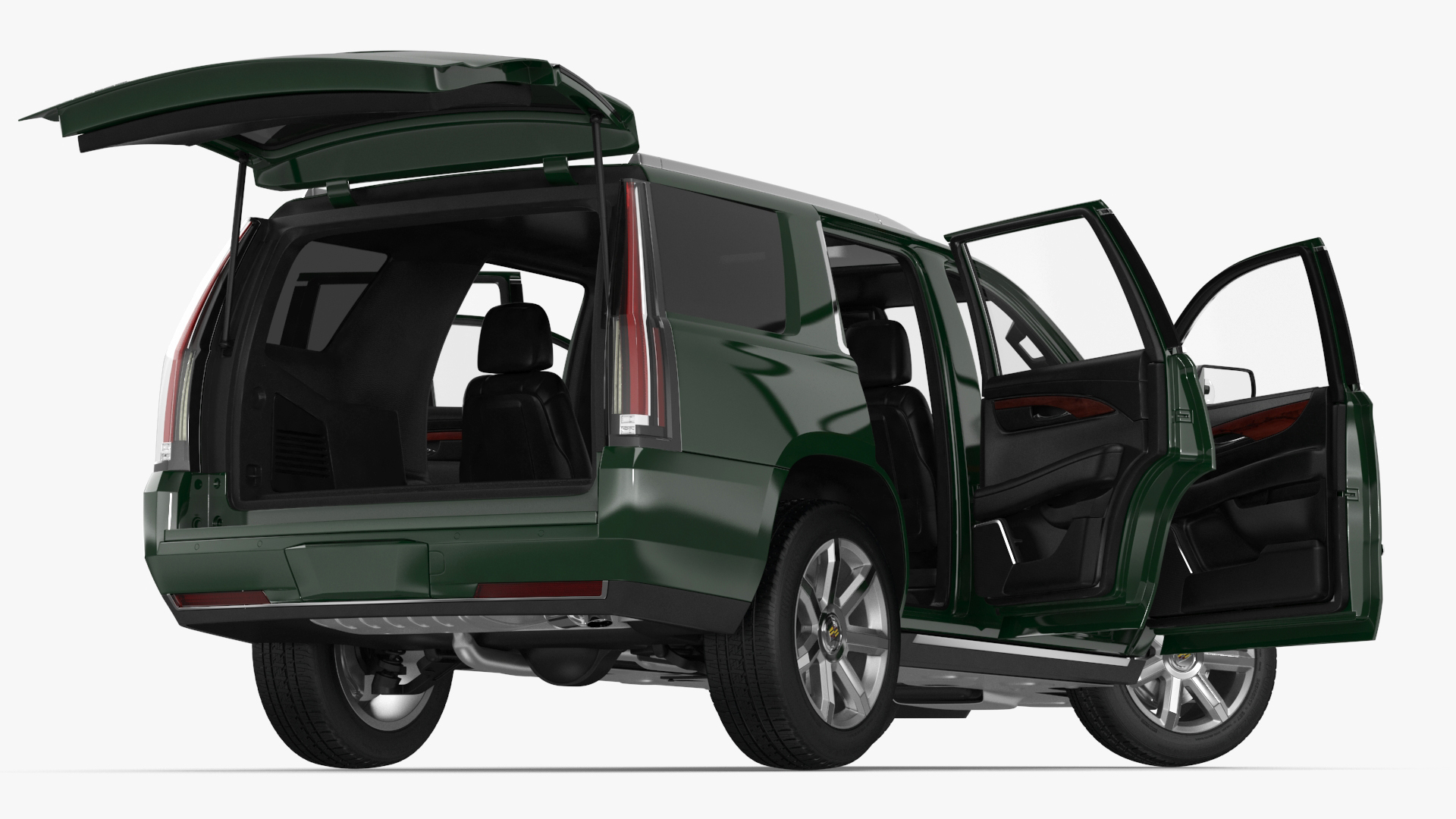 Cadillac Escalade SUV Rigged for Cinema 4D 3D