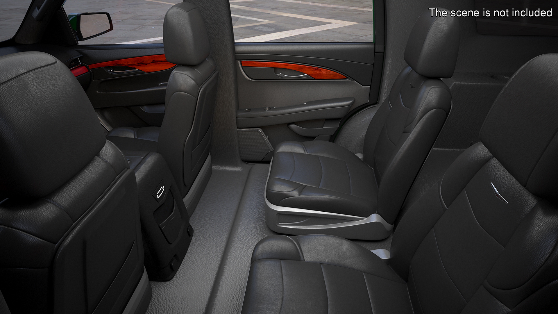 Cadillac Escalade SUV Rigged for Cinema 4D 3D