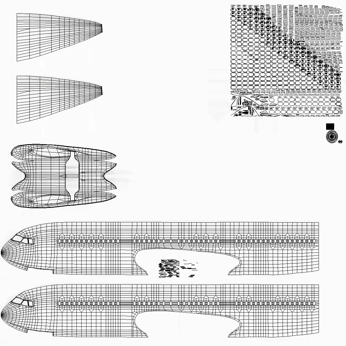 Airbus A321 Generic 3D model