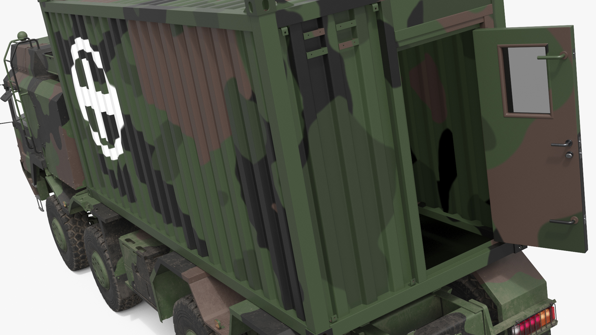 Tactical Support Vehicle with Medical Container, view 8
