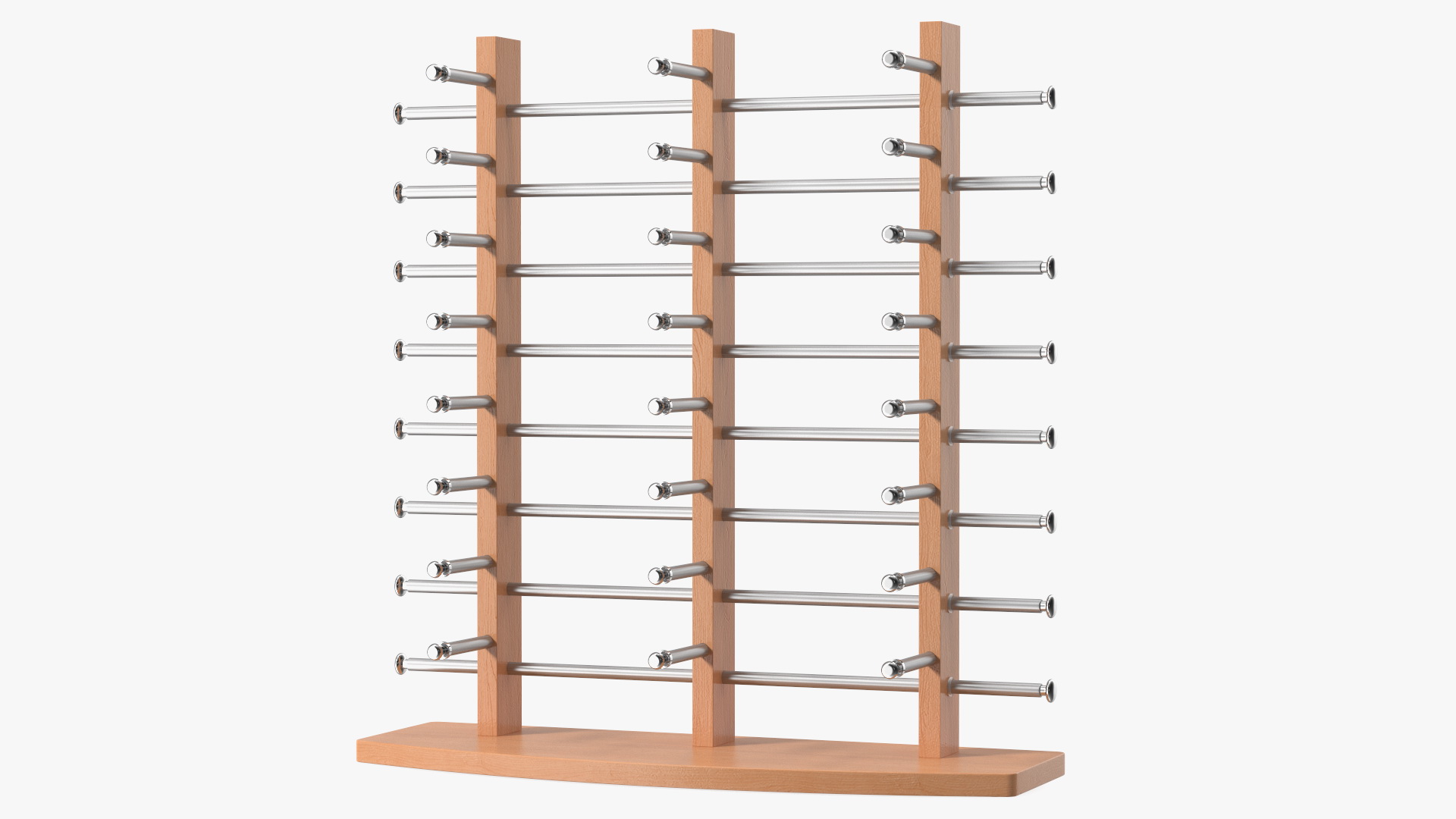 3D Wooden Display for Glasses