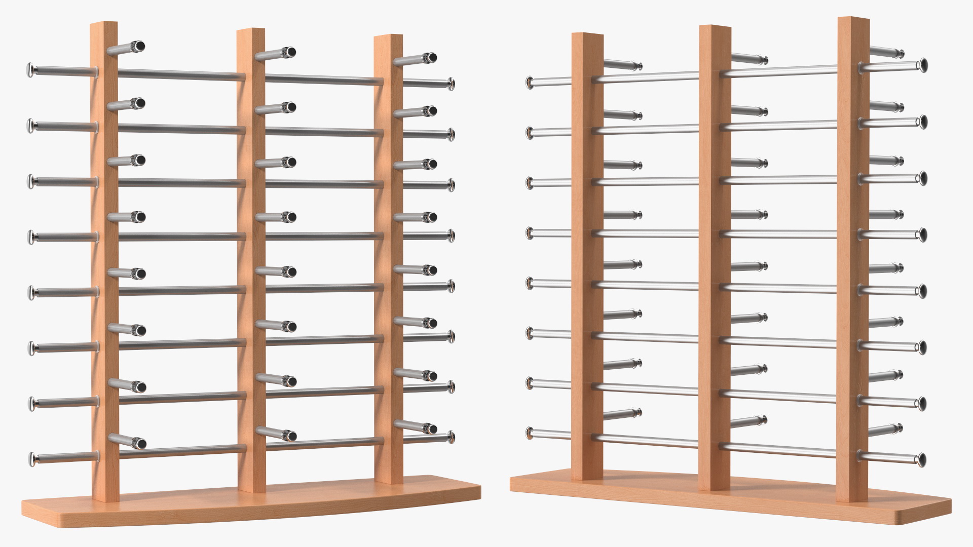 3D Wooden Display for Glasses
