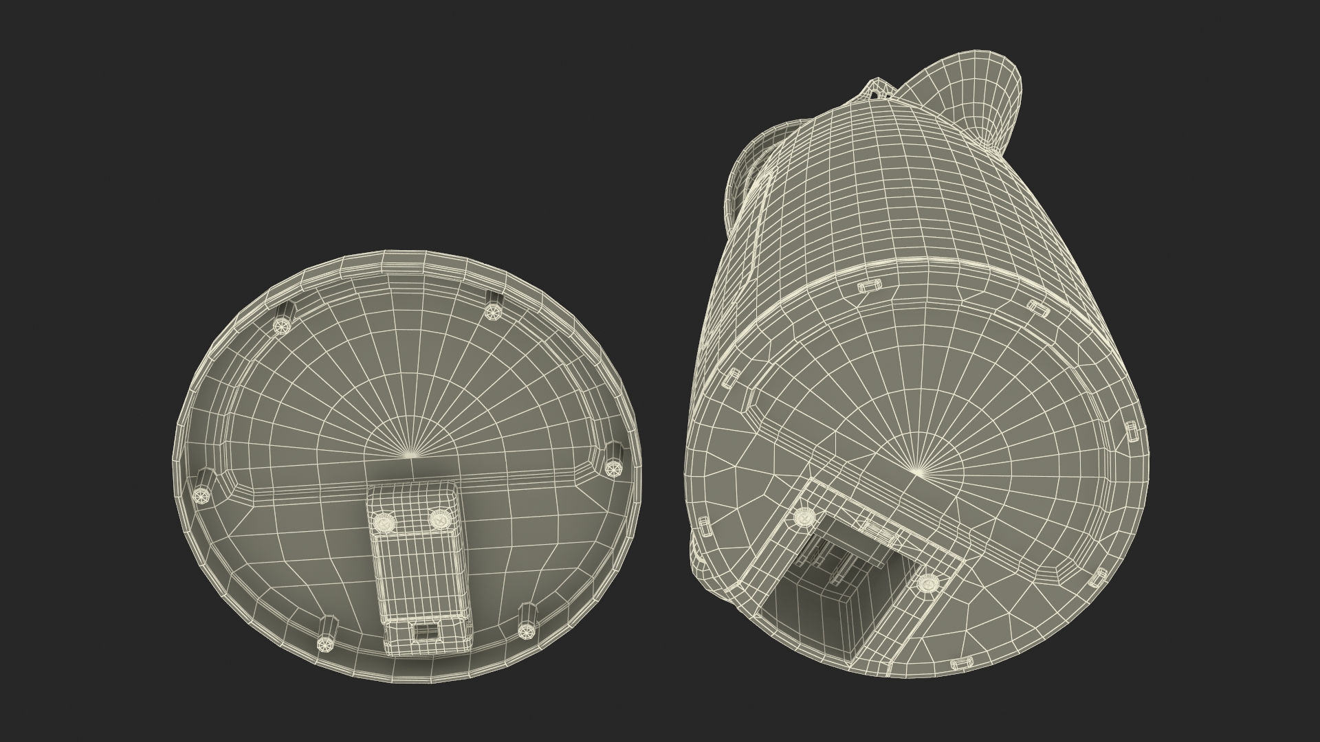 Electric Kettle No Water Open 3D model