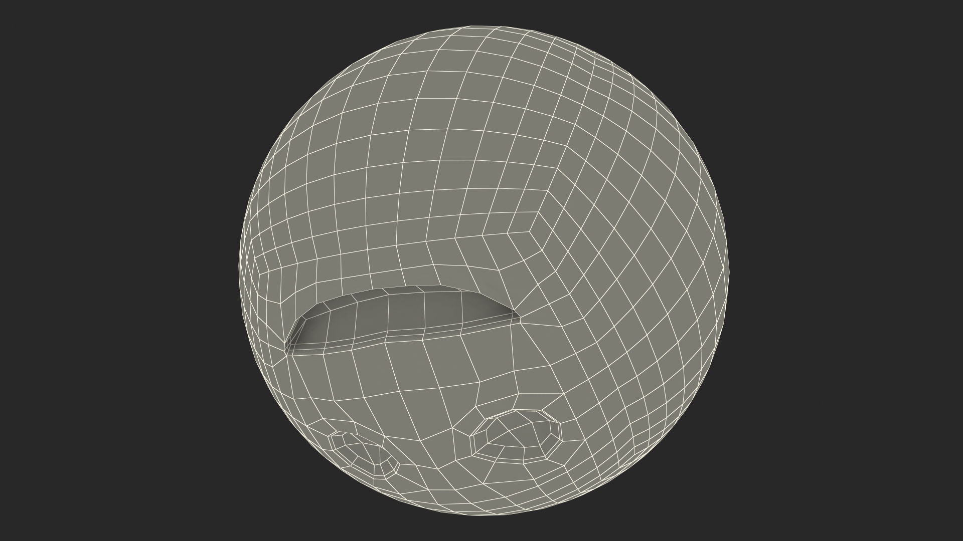 3D model Mars Face Emoji