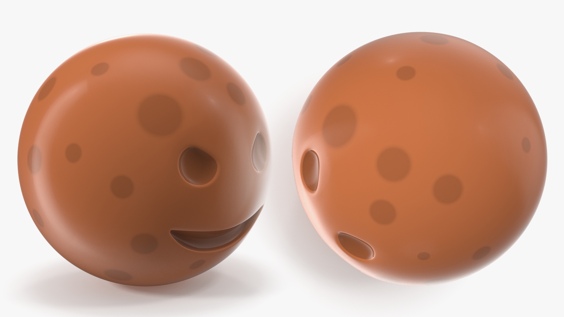 3D model Mars Face Emoji