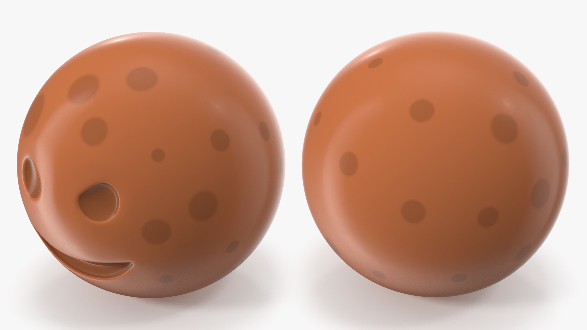 3D model Mars Face Emoji