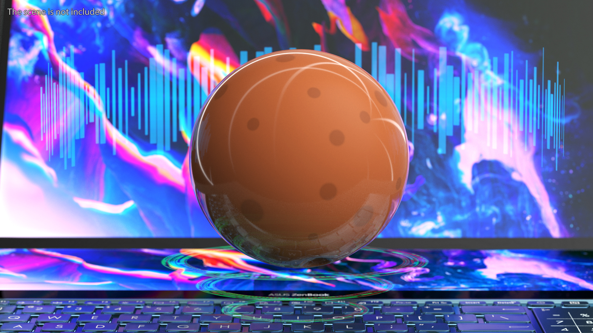 3D model Mars Face Emoji