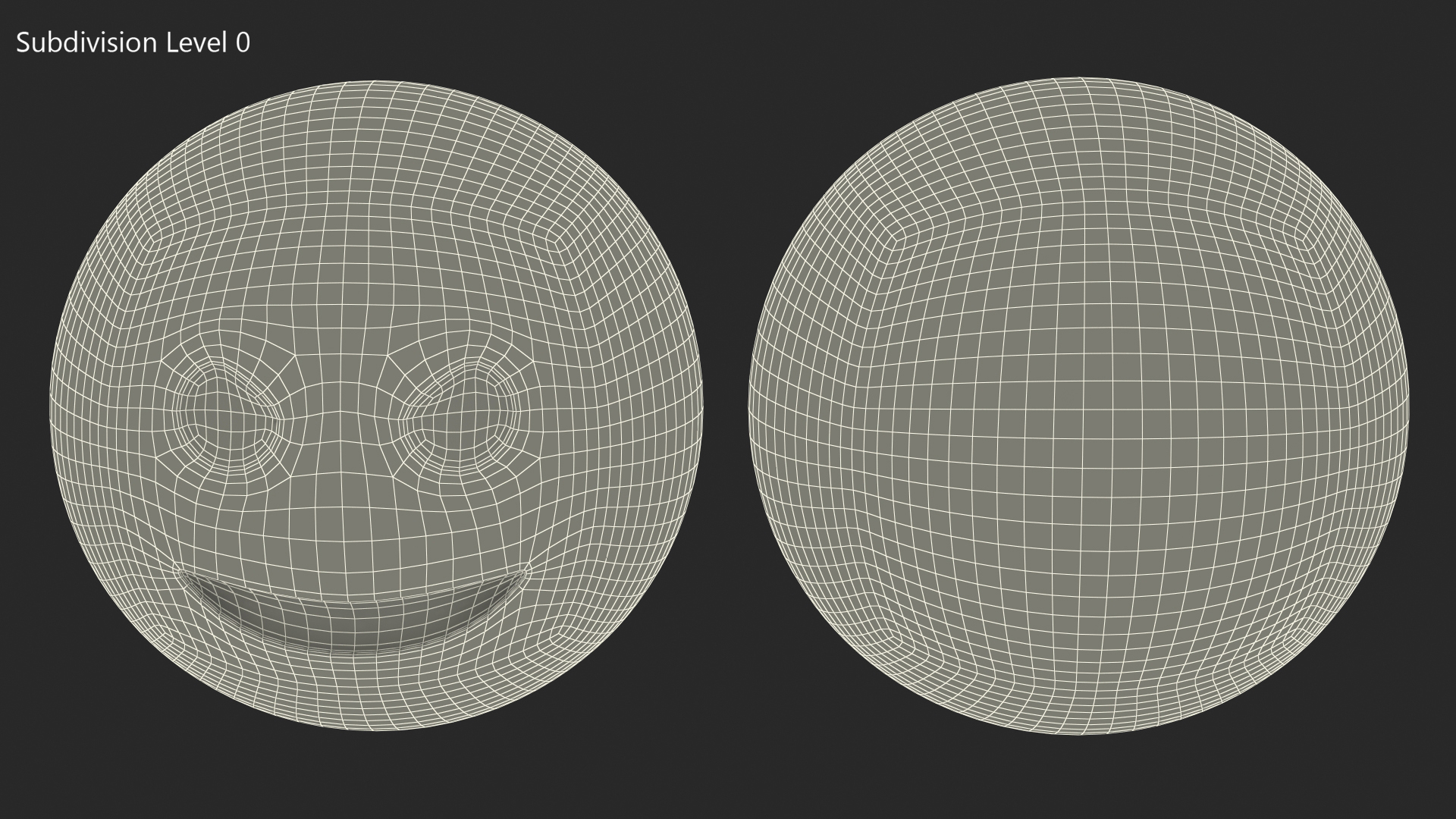 3D model Mars Face Emoji