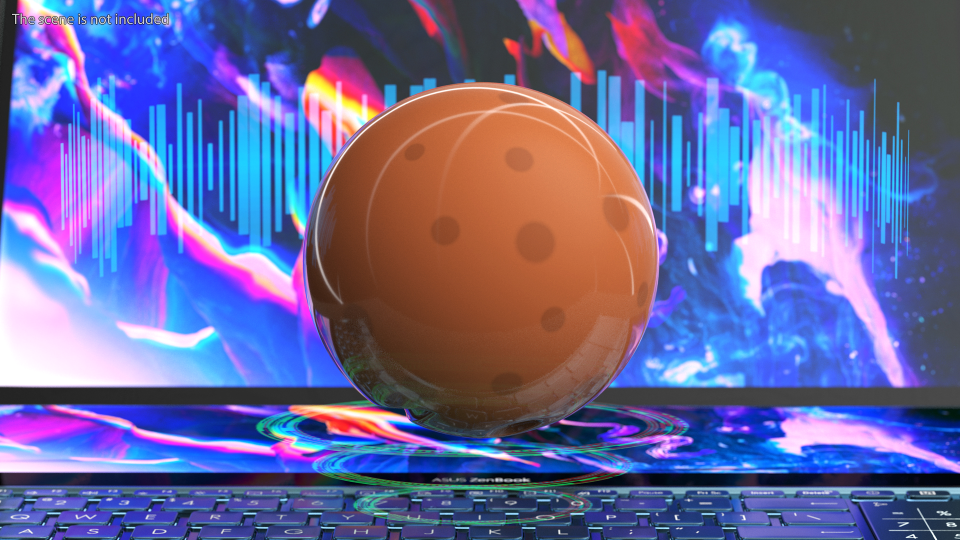 3D model Mars Face Emoji