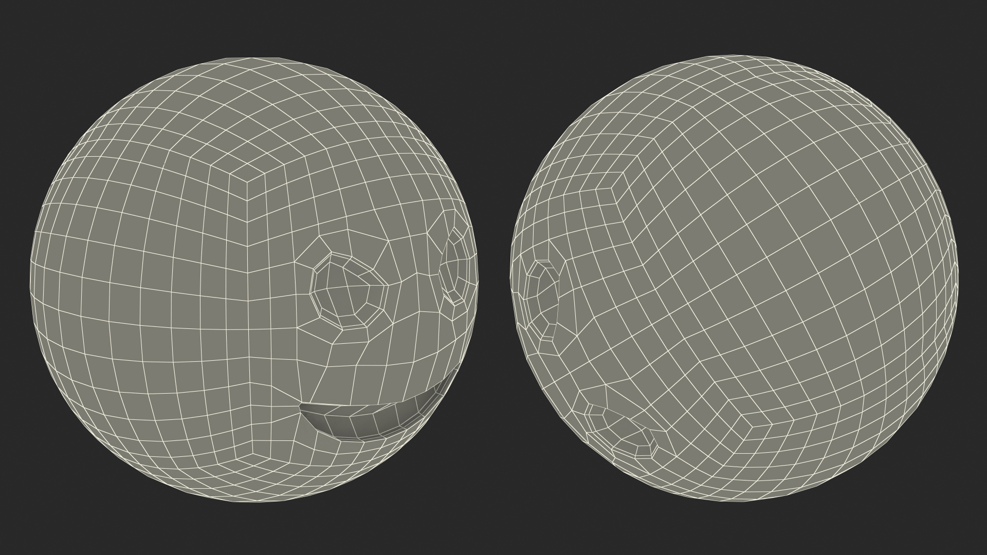3D model Mars Face Emoji